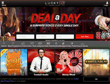 Tablet Screenshot of lucky247.com